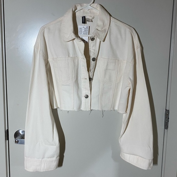 Cropped Denim Jacket - Picture 1 of 3